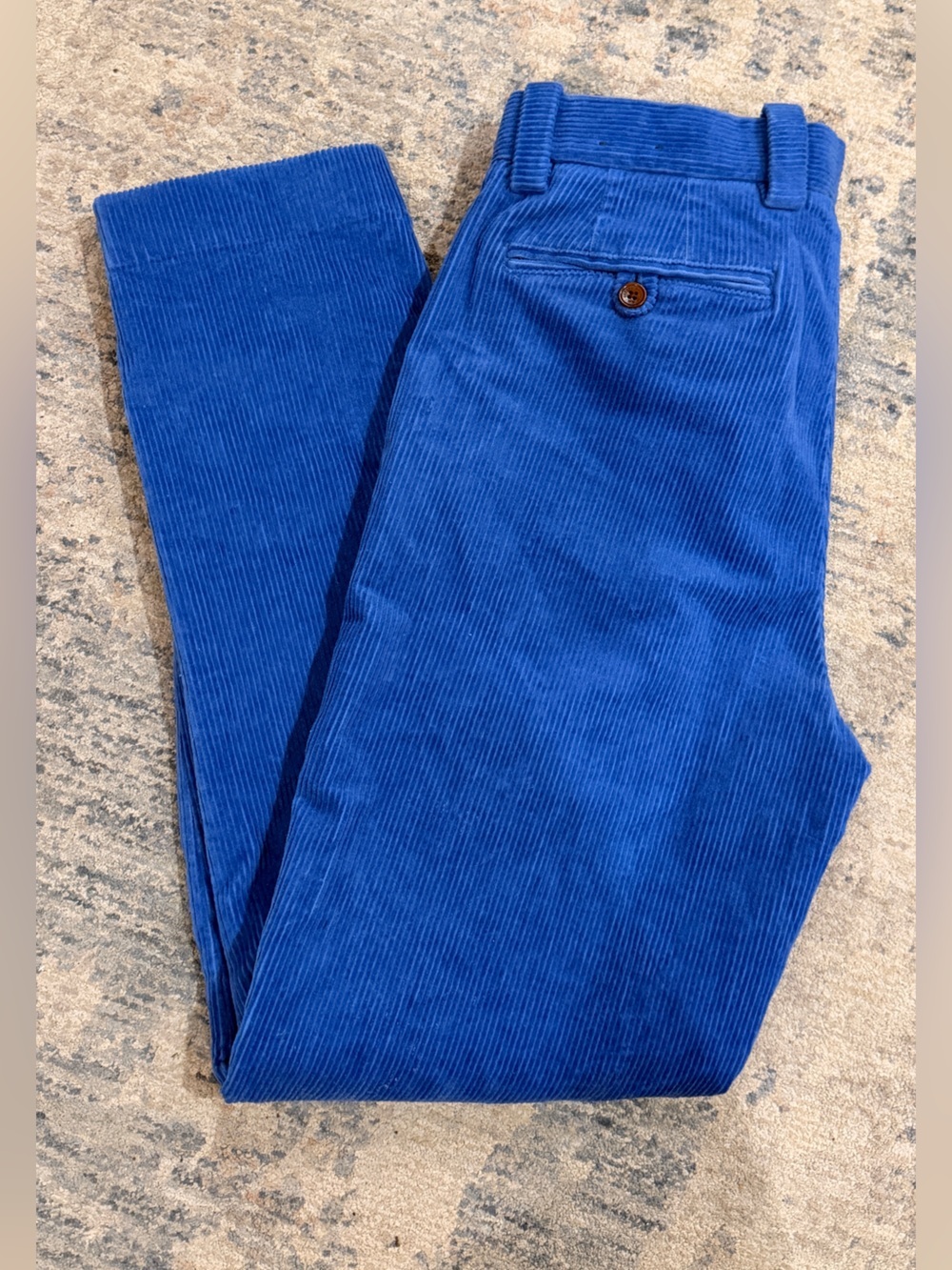 Brooks Brothers Royal Blue Corduroy Trousers